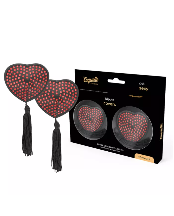 COQUETTE CHIC DESIRE - CACHE-MALINS ROUGE / NOIR