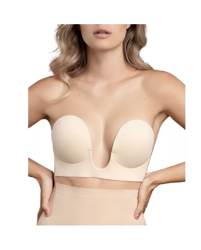 BYE-BRA - SOUTIEN-GORGE SANS POIGNÉES BEIGE BONNET D BYE-BRA - SOUTIEN-GORGE SANS POIGNÉES BEIGE BONNET D