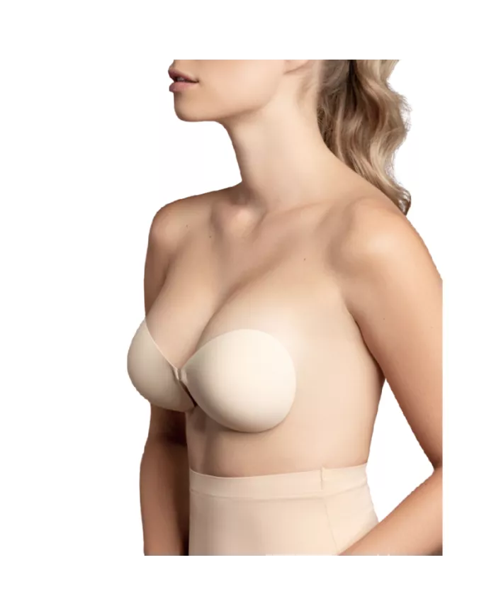 BYE-BRA - SOUTIEN-GORGE INVISIBLE BEIGE BONNET A BYE-BRA - SOUTIEN-GORGE INVISIBLE BEIGE BONNET A