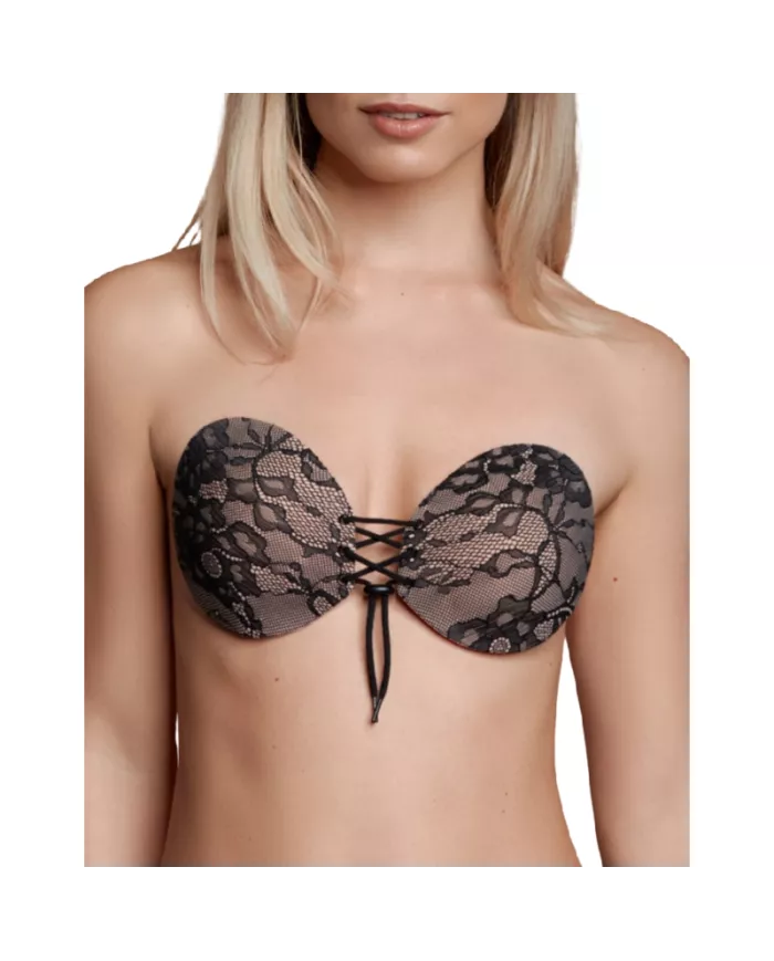 BYE-BRA - SOUTIEN-GORGE ADHÉSIF EMPLACEMENT & BRODERIE BONNET D BYE-BRA - SOUTIEN-GORGE ADHÉSIF EMPLACEMENT & BRODERIE BONNET D