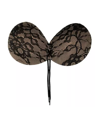 BYE-BRA - SOUTIEN-GORGE ADHÉSIF EMPLACEMENT & BRODERIE BONNET D