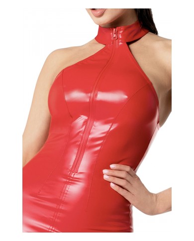 Robe mi-longue Orgia F354 wetlook