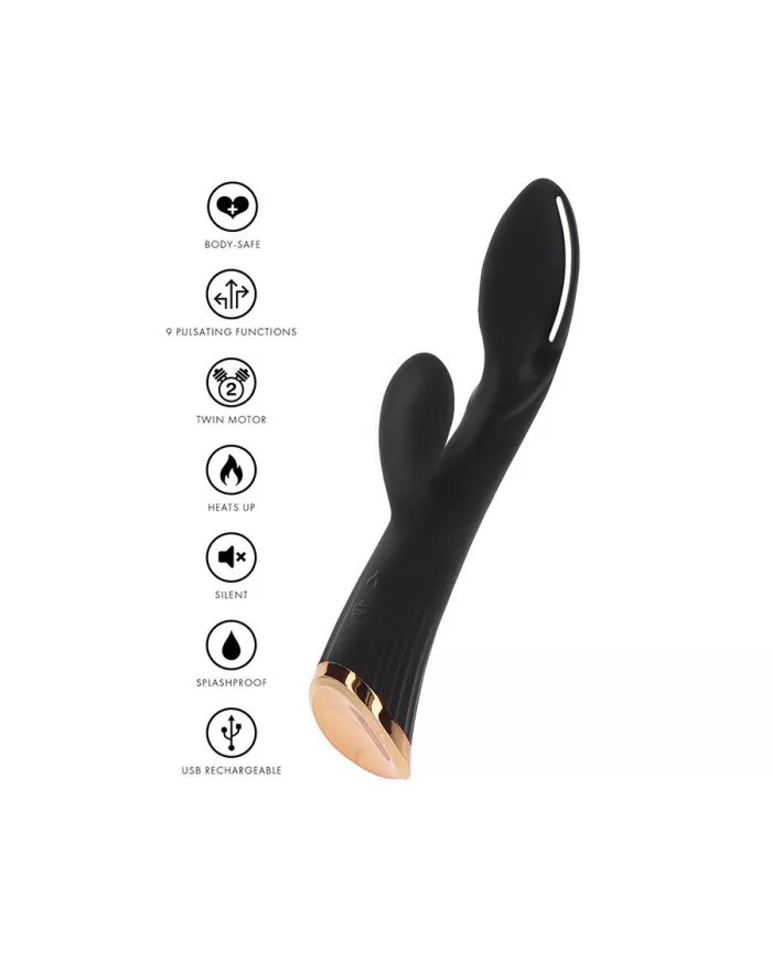 TOYJOY - IVY CASSIA XTRA INTENSE STIMULATEUR DE CLITORIS VIBRATEUR NOIR TOYJOY - IVY CASSIA XTRA INTENSE STIMULATEUR DE CLITORIS VIBRATEUR NOIR