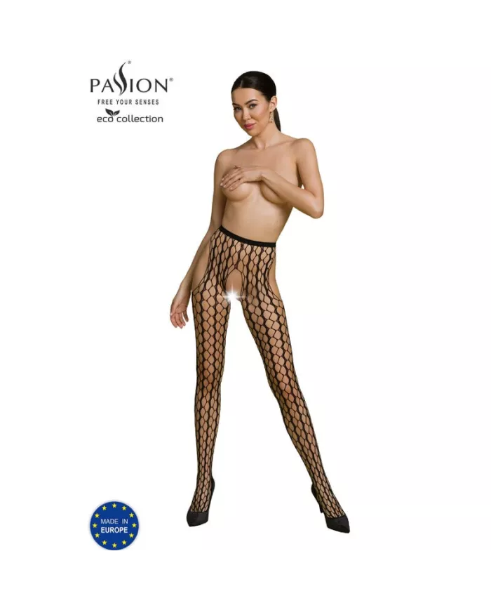 PASSION - BODYSTOCKING ECO COLLECTION ECO S007 NOIR PASSION - BODYSTOCKING ECO COLLECTION ECO S007 NOIR