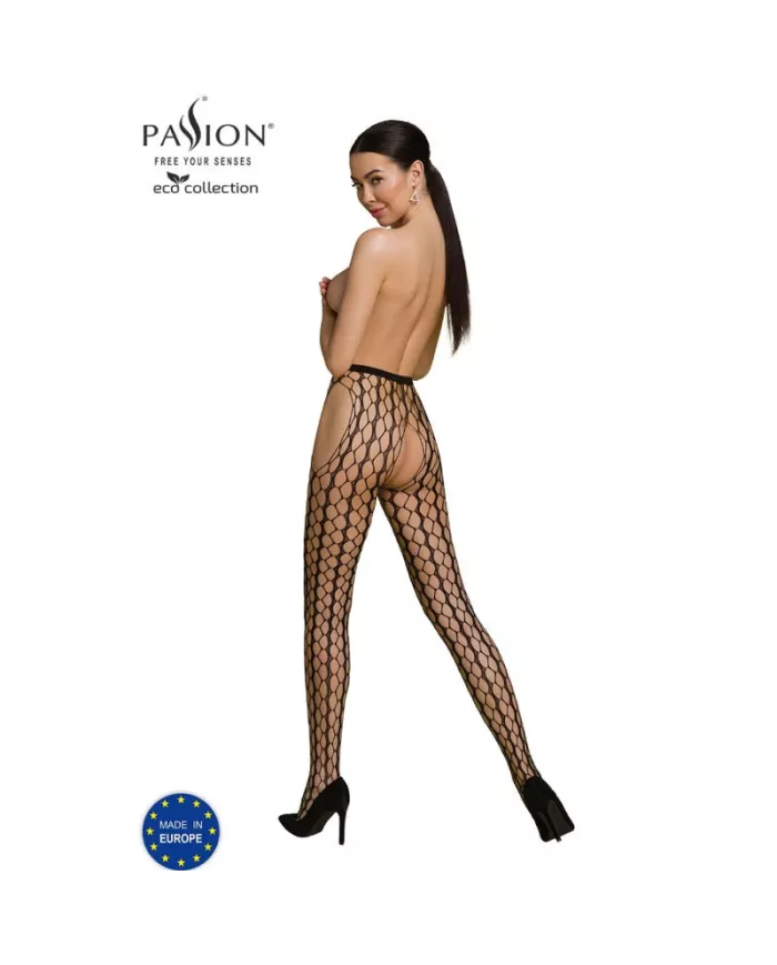 PASSION - BODYSTOCKING ECO COLLECTION ECO S007 NOIR PASSION - BODYSTOCKING ECO COLLECTION ECO S007 NOIR