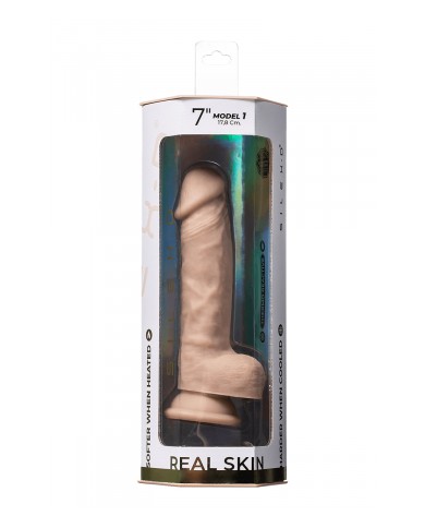 Gode Real Skin Model 1 flesh 17,8 cm - SilexD
