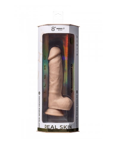 Gode Real Skin Model 1 flesh 21 cm - SilexD