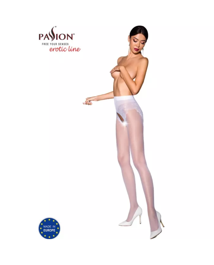 PASSION - TIOPEN 006 COLLANT BLANC 1/2 30 DEN