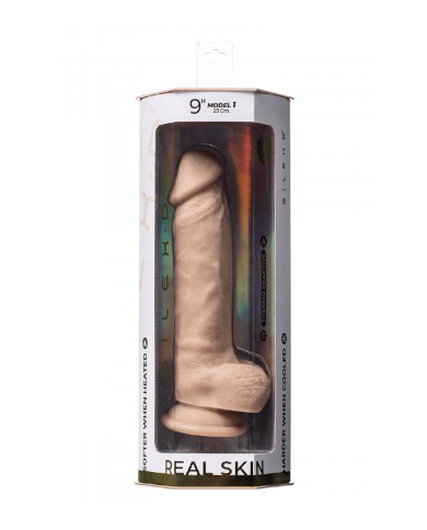 Gode Real Skin Model 1 flesh 23 cm - SilexD