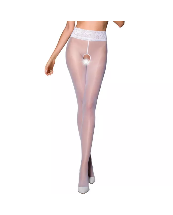 PASSION - TIOPEN 008 COLLANT BLANC 3/4 30 DEN