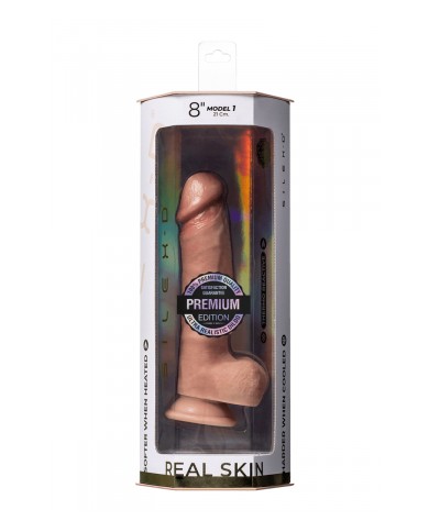 Gode Real Skin Supreme Model 1 flesh 21 cm - SilexD