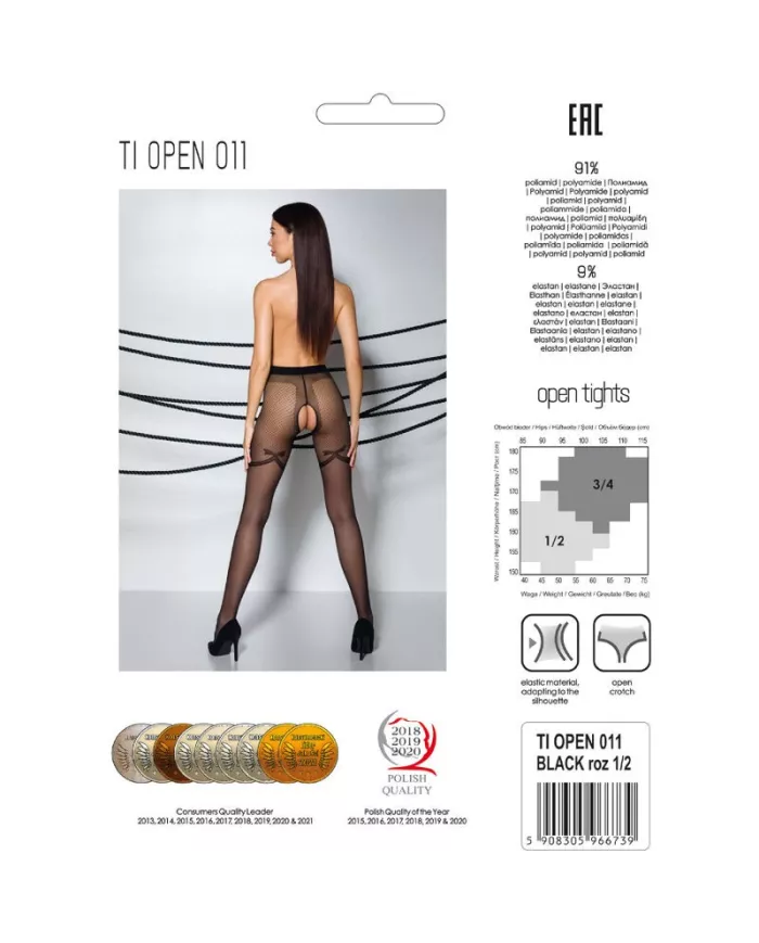 PASSION - TIOPEN 011 COLLANT NOIR 3/4 20 DEN