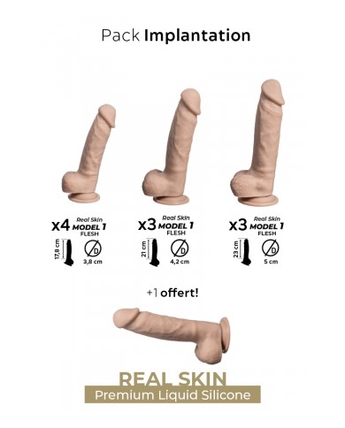 Pack implantation Real Skin - SilexD