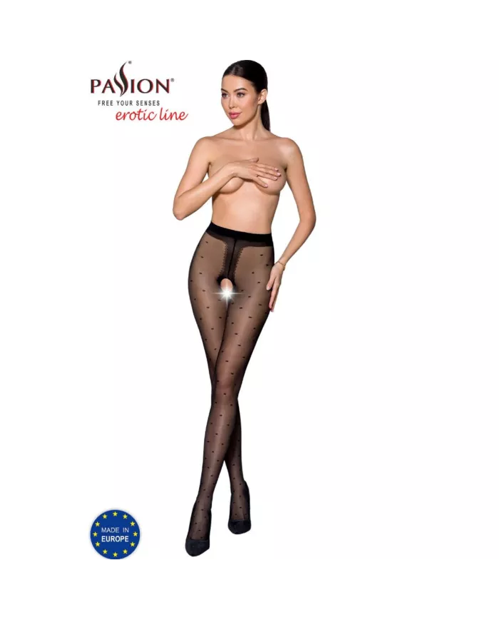 PASSION - TIOPEN 018 COLLANT NOIR 3/4 20 DEN