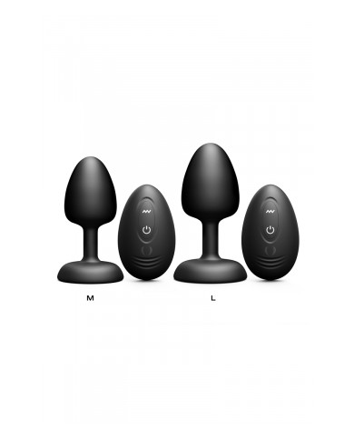 Plug anal vibrant télécommandé Geisha Plug Infinite M - Dorcel