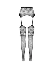 PASSION - COLLANT S030 AVEC JARRETIÈRE NOIRE TAILLE UNIQUE PASSION - COLLANT S030 AVEC JARRETIÈRE NOIRE TAILLE UNIQUE