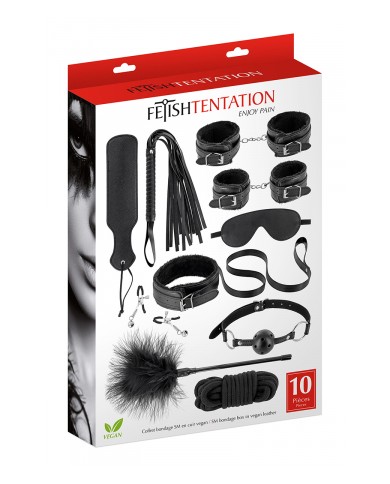 Coffret Bondage SM 10 pièces
