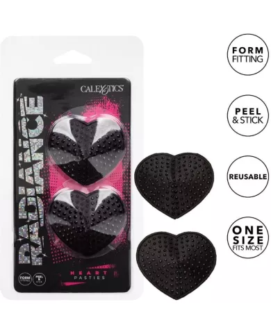 CALEXOTICS - RADIANCE BOUCLIERS-MALINS BIJOU EN FORME DE COEUR