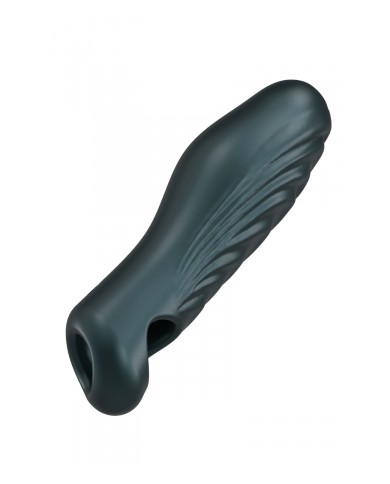 Gaine de pénis 3 en 1 Ryzer Pine Grey - Man Wan