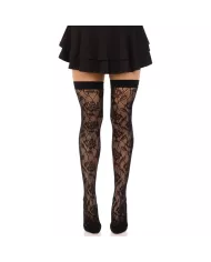 LEG AVENUE - STOCKS NET DE ROSES SAUVAGES NOIR LEG AVENUE - STOCKS NET DE ROSES SAUVAGES NOIR