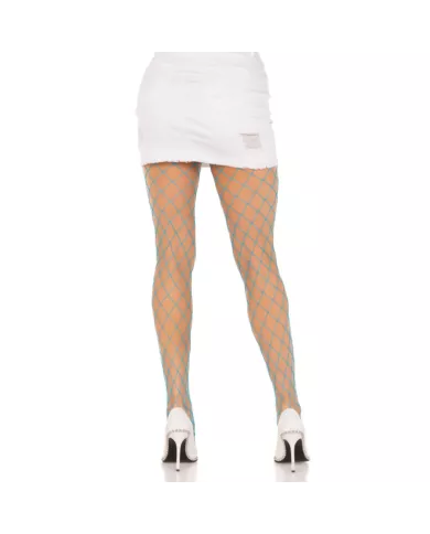 LEG AVENUE - COLLANTS RÉSILLE DIAMANT BLEU