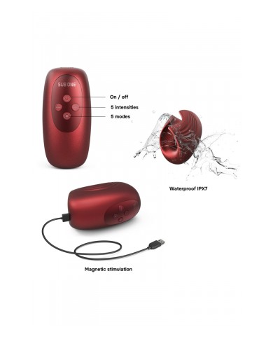 Masturbateur Sub One Velvet Red - Man Wan