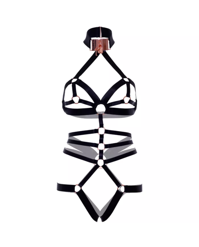 LEG AVENUE - HARNAIS DE CORPS ÉLASTIQUE SANS CROTCHLES