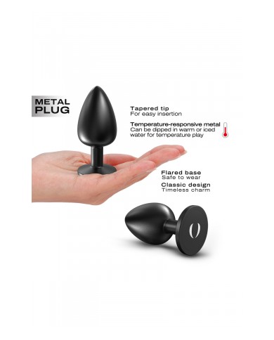 Plug anal en métal Onix Plug L - Dorcel