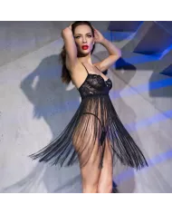 CHILIROSE - CR 4496 BABYDOLL NOIR S/M