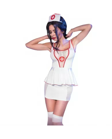 CHILIROSE - CR 4160 COSTUME DINFIRMIÈRE HAUT ET JUPE L/XL
