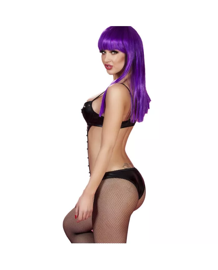 CHILIROSE - BODY CR 3573 NOIR L/XL