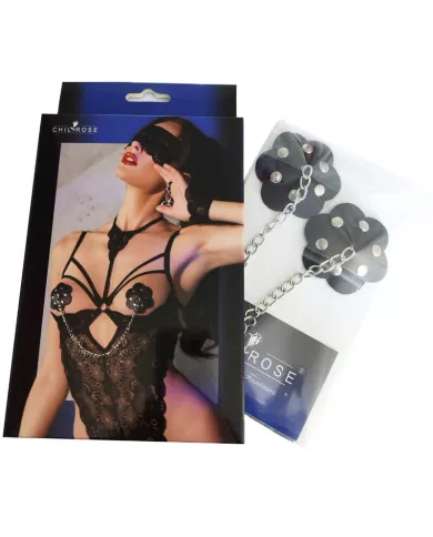 CHILIROSE - CR 4675 CACHE TÉTONS NOIR