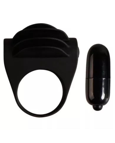 PRETTY LOVE - ANNEAU VIBRATEUR NOIR CHESTER