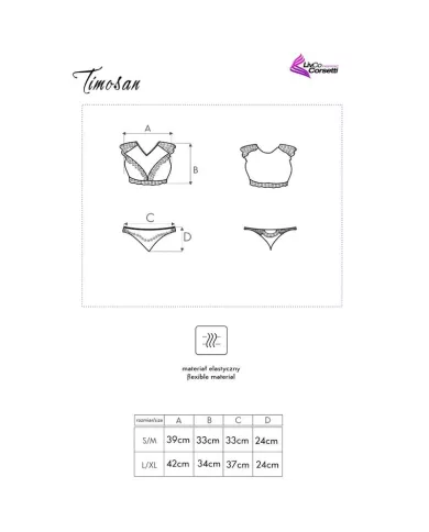LIVCO CORSETTI FASHION - TIMOSAN LC 90631 SOUTIEN-GORGE + CULOTTE NOIR LIVCO CORSETTI FASHION - TIMOSAN LC 90631 SOUTIEN-GORGE + CULOTTE NOIR