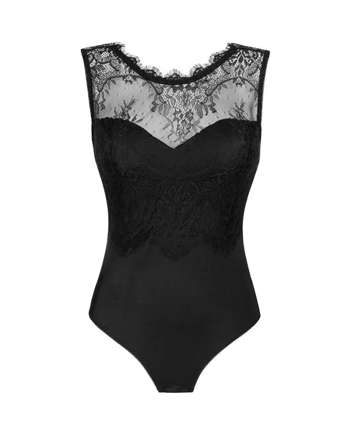 LIVCO CORSETTI FASHION - MUDIENIN LC 90654 BODY NOIR S/M
