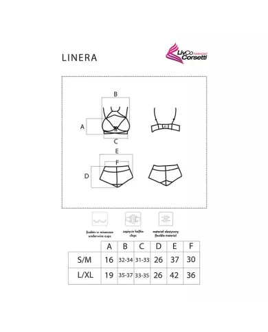 LIVCO CORSETTI FASHION - LINERA FOR THE SENSES COLLECTION SOUTIEN-GORGE + CULOTTE NOIR LIVCO CORSETTI FASHION - LINERA FOR THE SENSES COLLECTION SOUTIEN-GORGE + CULOTTE NOIR