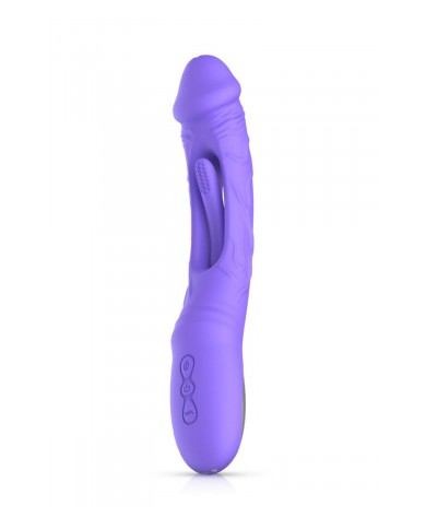 Vibro avec stimulateur de point G Flax - Good Vibes Only