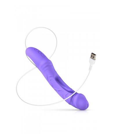Vibro avec stimulateur de point G Flax - Good Vibes Only