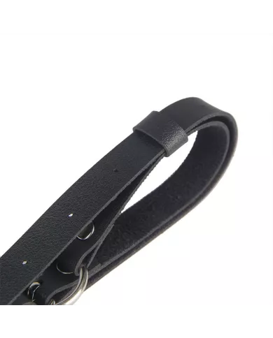 SUBBLIME - HARNAIS CEINTURE CUIR NOIR TAILLE UNIQUE SUBBLIME - HARNAIS CEINTURE CUIR NOIR TAILLE UNIQUE