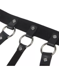 SUBBLIME - HARNAIS POITRINE AVEC GRANDES CHAÎNE S  ANNEAUX TAILLE UNIQUE SUBBLIME - HARNAIS POITRINE AVEC GRANDES CHAÎNE S  ANNEAUX TAILLE UNIQUE