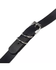 SUBBLIME - HARNAIS COMPLET AVEC BOUCLES EN CUIR NOIR TAILLE UNIQUE SUBBLIME - HARNAIS COMPLET AVEC BOUCLES EN CUIR NOIR TAILLE UNIQUE