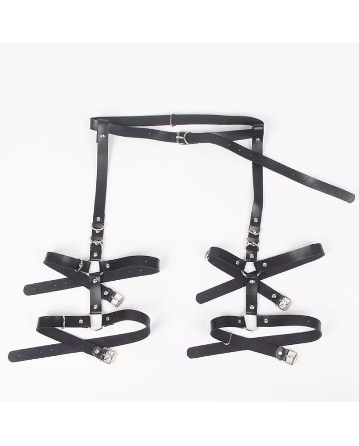 SUBBLIME - HARNAIS JARRETIÈRES AVEC ANNEAUX TAILLE UNIQUE SUBBLIME - HARNAIS JARRETIÈRES AVEC ANNEAUX TAILLE UNIQUE