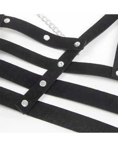 SUBBLIME - HARNAIS CORSET AVEC CHAÎNE DÉTAIL TAILLE UNIQUE SUBBLIME - HARNAIS CORSET AVEC CHAÎNE DÉTAIL TAILLE UNIQUE