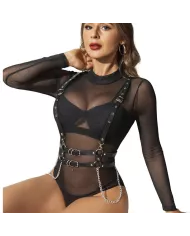 SUBBLIME - HARNAIS AVEC SANGLES ET CHAÎNE DÉTAILS TAILLE UNIQUE SUBBLIME - HARNAIS AVEC SANGLES ET CHAÎNE DÉTAILS TAILLE UNIQUE