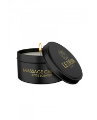 Bougie de massage érotique rose 100g - Le Désir