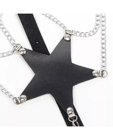 SUBBLIME - HARNAIS COMPLET AVEC CHAÎNE OILE DÉTAIL TAILLE UNIQUE SUBBLIME - HARNAIS COMPLET AVEC CHAÎNE OILE DÉTAIL TAILLE UNIQUE