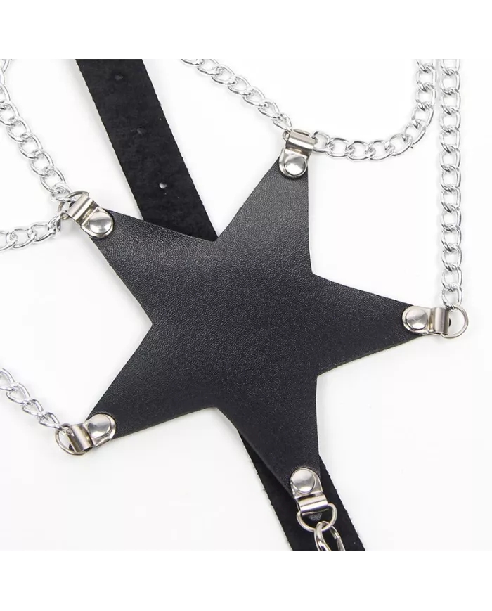 SUBBLIME - HARNAIS COMPLET AVEC CHAÎNE OILE DÉTAIL TAILLE UNIQUE SUBBLIME - HARNAIS COMPLET AVEC CHAÎNE OILE DÉTAIL TAILLE UNIQUE