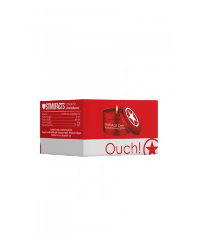 Bougie de massage orange sanguine 50g - Ouch