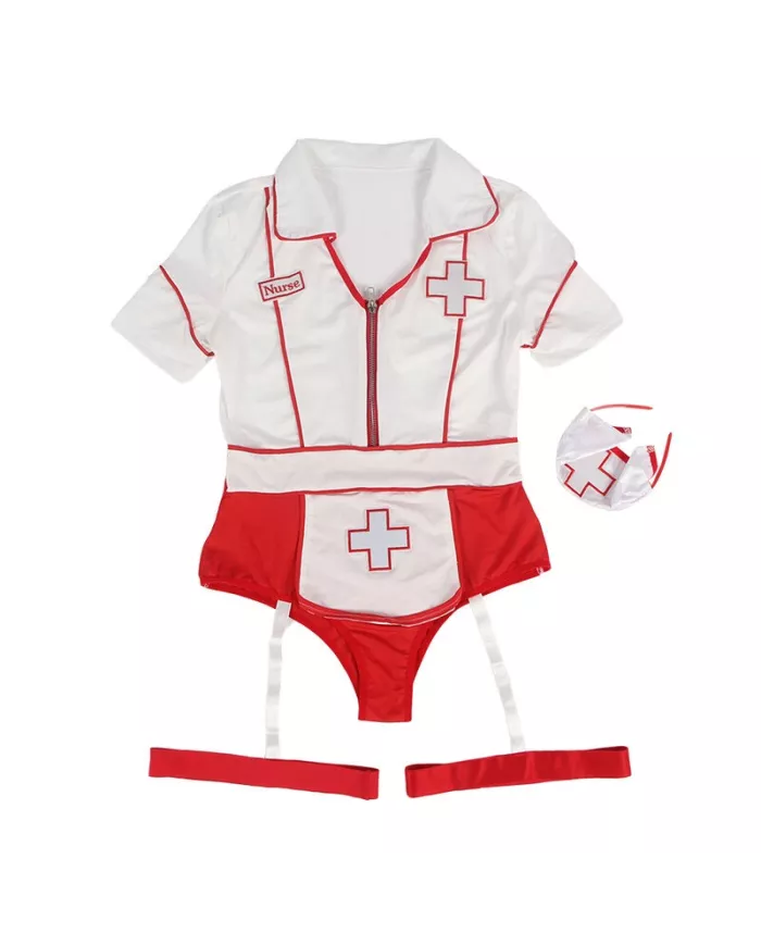 SUBBLIME - COSTUME D'INFIRMIÈRE CORPS SEXY L/XL SUBBLIME - COSTUME D'INFIRMIÈRE CORPS SEXY L/XL