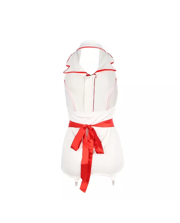 SUBBLIME - ROBE DE COSTUME D'INFIRMIÈRE SEXY S/M SUBBLIME - ROBE DE COSTUME D'INFIRMIÈRE SEXY S/M
